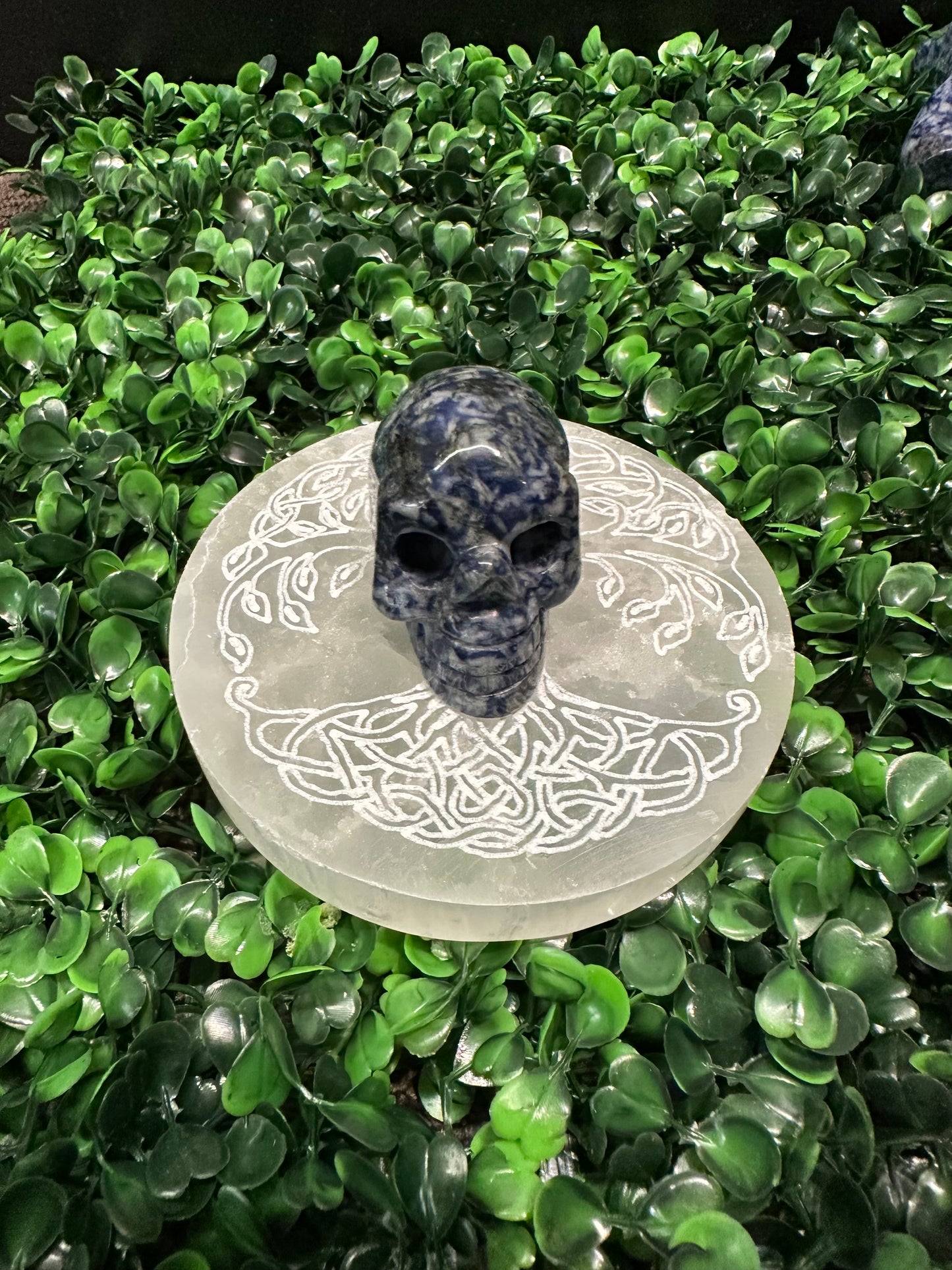 Carved Crystal Skull Healing Energy