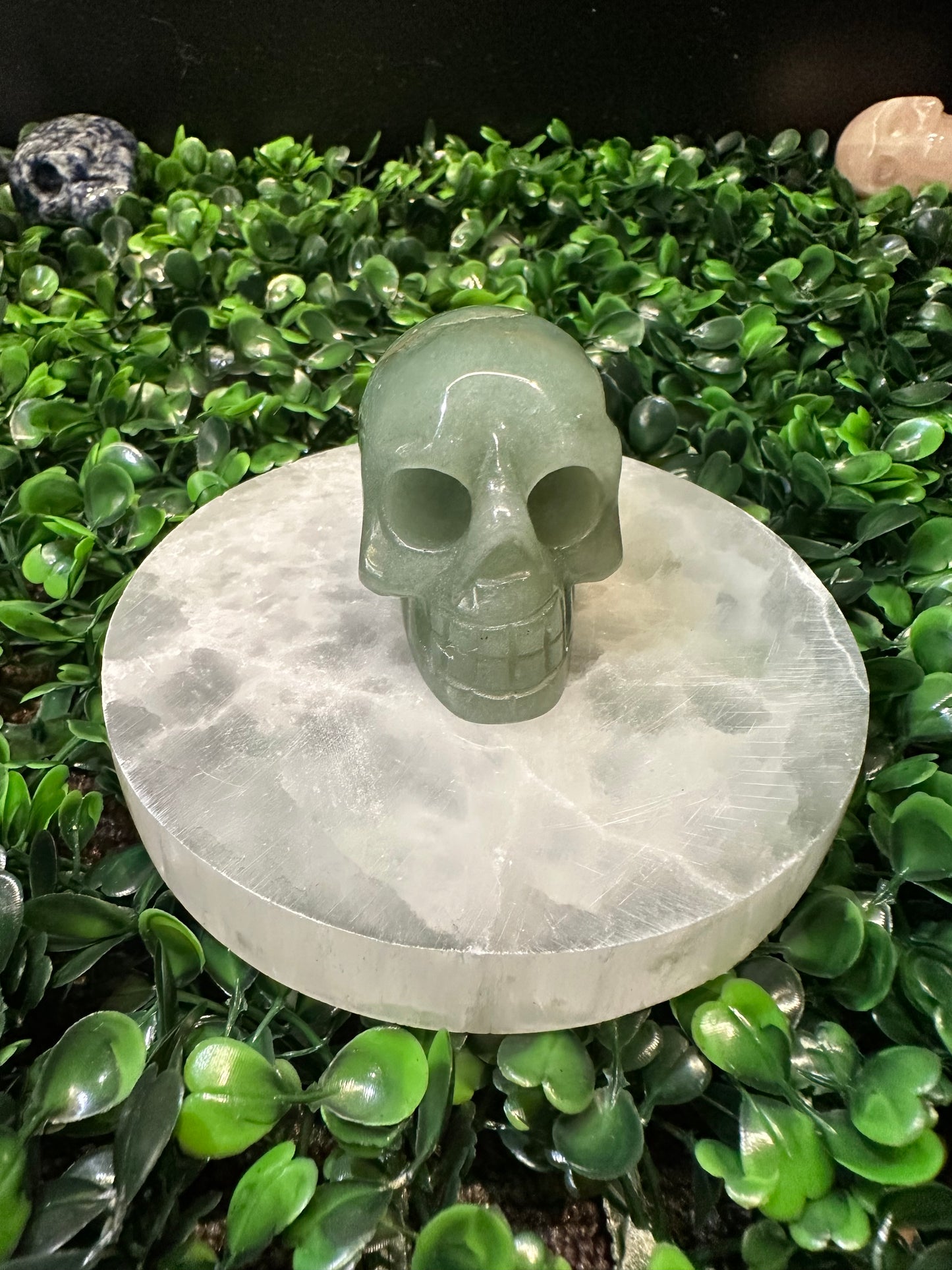 Carved Crystal Skull Healing Energy